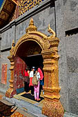 Chiang Mai - Wat Phra That Doi Suthep. The entrance to one of the two largest vihan of the temple. 